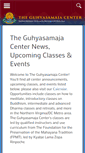 Mobile Screenshot of guhyasamaja.org