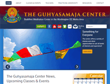 Tablet Screenshot of guhyasamaja.org